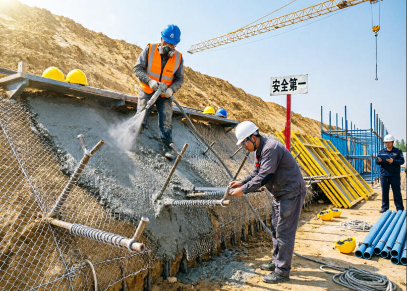 莞城街道土钉墙支护